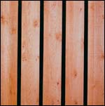 select knotty grade cedar siding