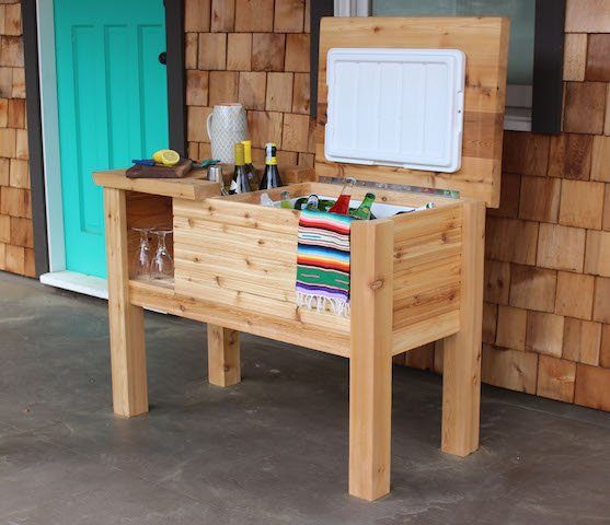 Easy DIY: How to Build a Portable Cooler Stand - Real Cedar