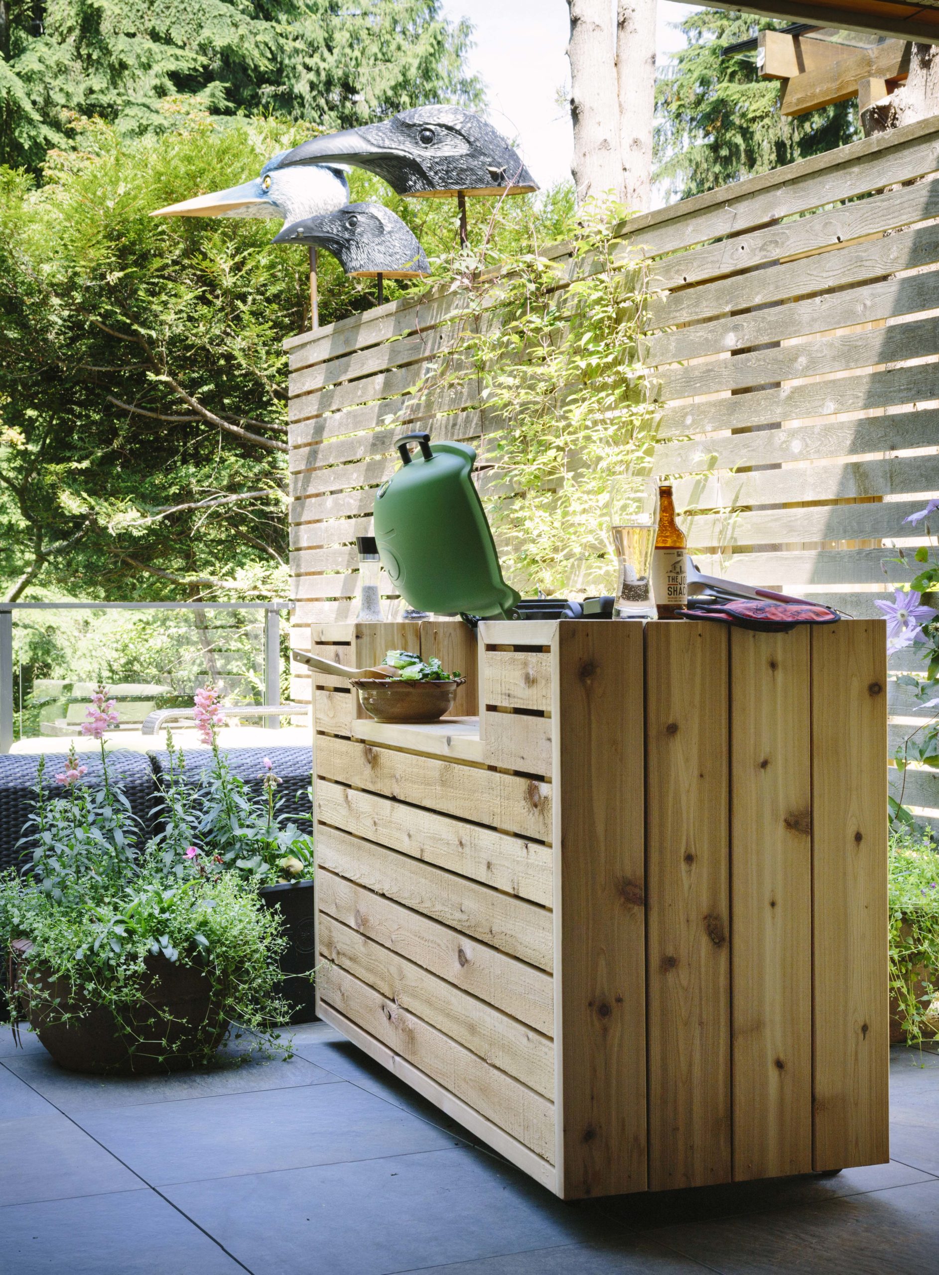 Outdoor Kitchen DIY: Build a Portable Grill Station - Real Cedar
