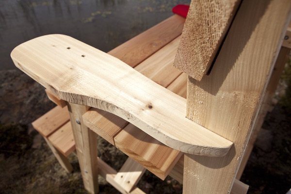 Cedar lookout bench