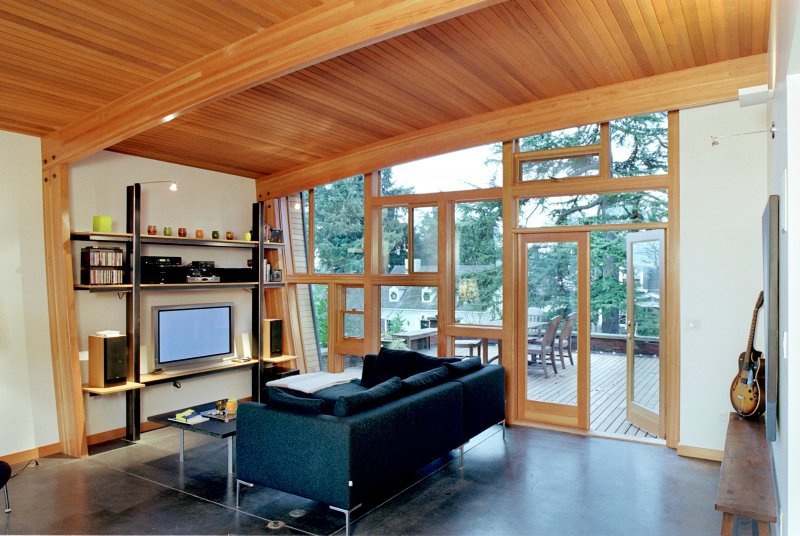 Cedar Panelling Ceiling