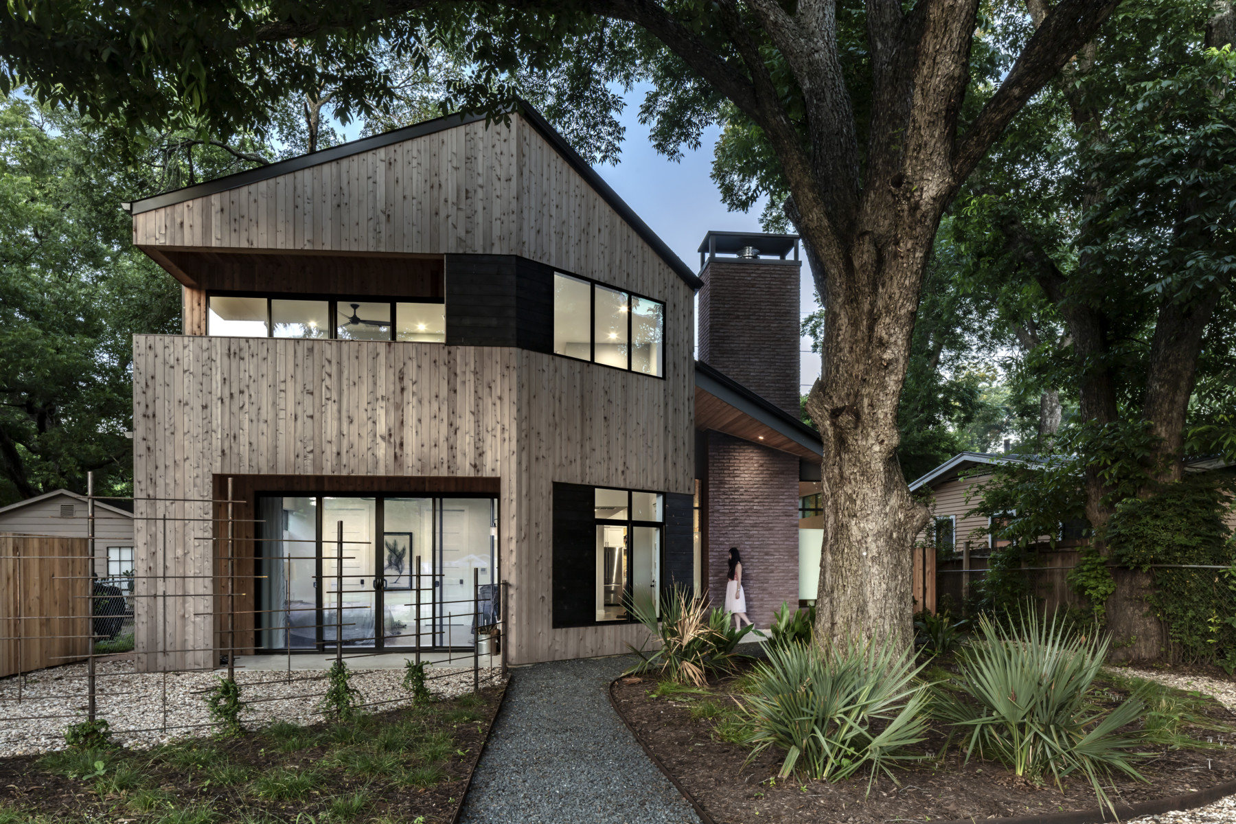 Matt Fajkus creates urban Austin home with pool terrace