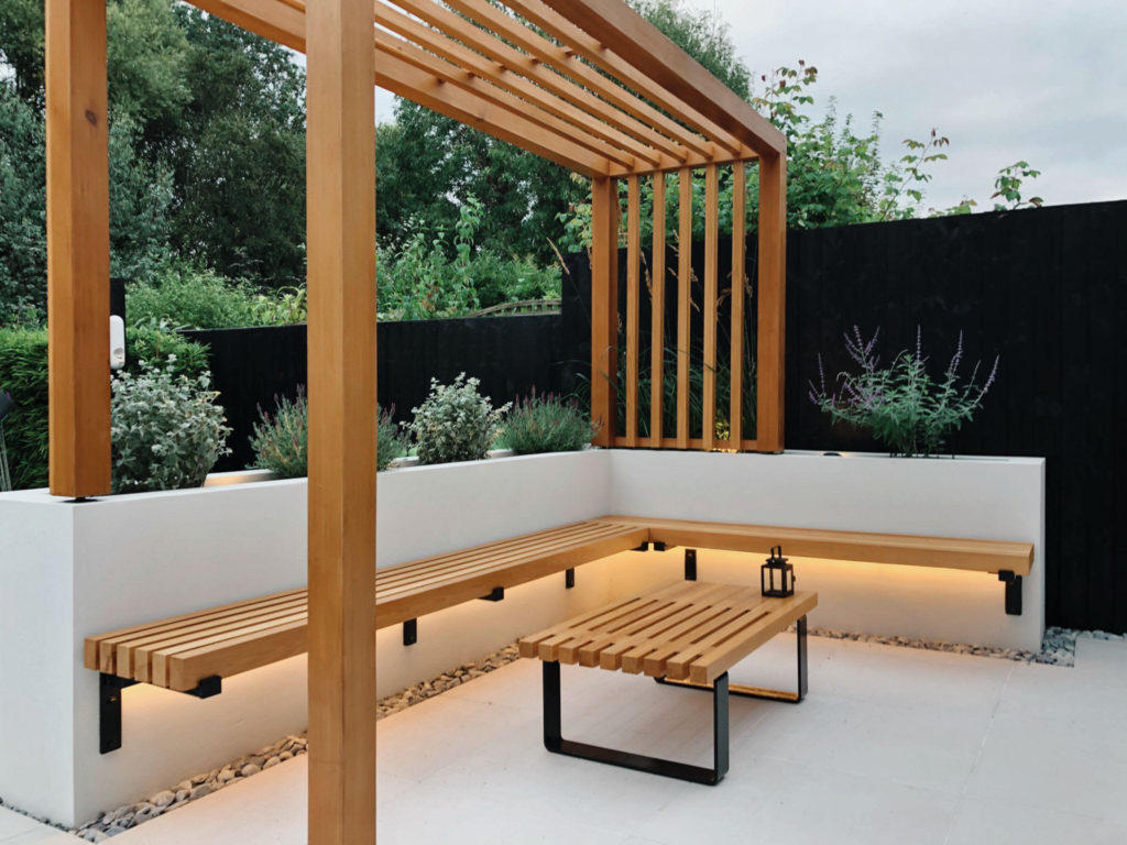 Civic Druipend Theseus Modern Pergola Design Ideas for Your Outdoor Living Space